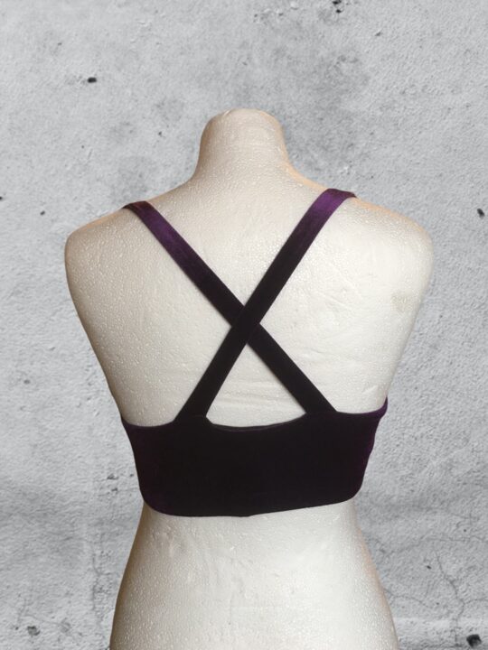 Bralette „Eva“ Samt - lila