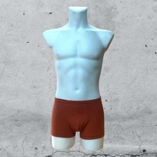 Boxershorts „Philipp“ Baumwolljersey - terrakotta