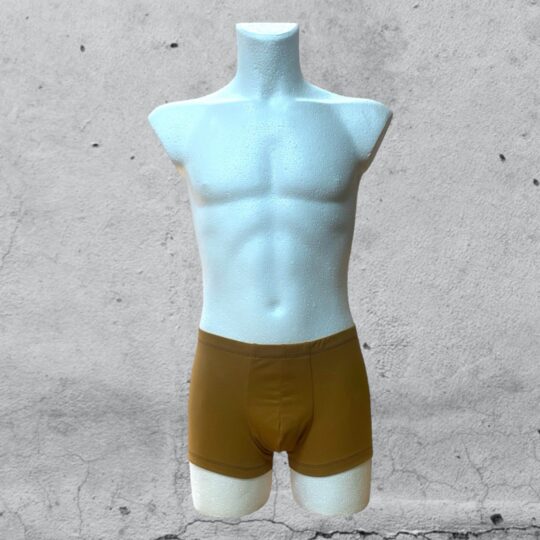 Boxershorts „Philipp“ Baumwolljersey - ocker