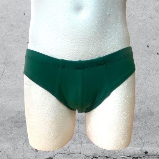 Slip „Achim“ Viskosejersey - tannengrün