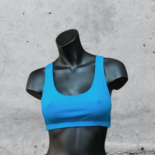 Bralette „Tina“ Baumwolljersey - petrol