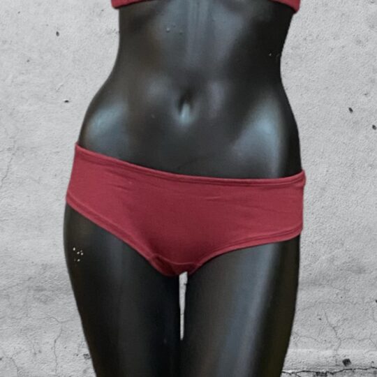 Panty „Schaggi“ Viskosejersey - bordeaux