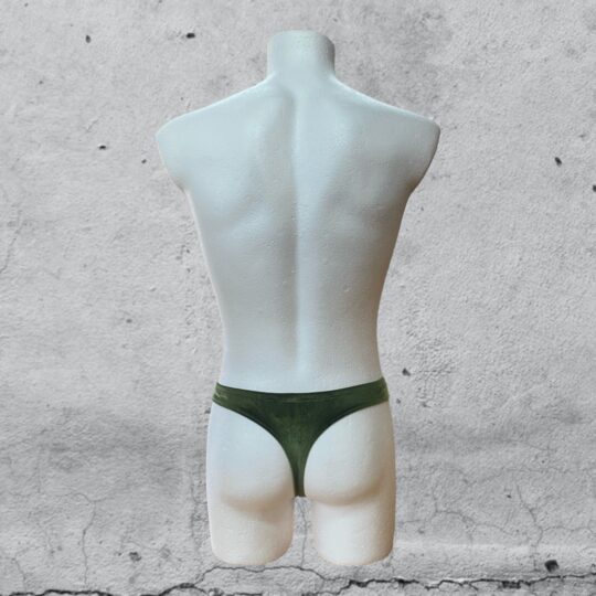 Tanga „Hubert“ Samt - waldgrün