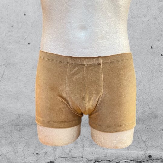 Boxershorts „Philipp“ Samt - gold